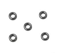 Anillo de guía de cerámica para caña de pescar, color negro, resistente al desgaste, inserto de conducción de calor, kit de herramientas de reparación de caña de fundición, 5 piezas, tamaño 2 a 30 (20