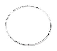 Anillo de hierro de perforación tensión para banjo tensión para violín partes anillo de aro de banjo accesorios para banjos Musical aros de guitarra aro de tensión Plata