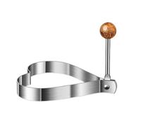 Anillo de huevo, molde de huevo frito, moldeador de corazón, acero inoxidable 316, antiadherente, reutilizable, multiusos para desayuno, bola de arroz DIY