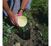 Anillo de infiltración para pruebas de suelo, mide las tasas de infiltración de agua, ideal para ciencias ambientales, trabajo de campo y educación, incluye instrucciones y hoja de datos, 11 cm de