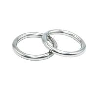 Anillo de junta tórica de acero inoxidable 304 que nunca se decolora, anillo sólido, círculo soldado, anillo de tracción, anillo for colgar(M3x60(2pcs))