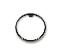 ANILLO de la lámpara SHIN YO para faros renos de 7 pulgadas, negro brillante, negro