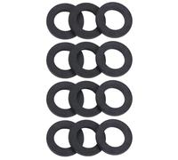 Anillo de Lavadora Grifo Ducha Junta Tórica Goma Tubería Agua Reemplazo Sellado Arandela Sellos Junta Grifo Reemplazo Tubería Agua 3/4 Pulgadas 12 Piezas