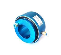 Anillo de lijado de aire hueco, anillo de deslizamiento de aire, 2 vías, diente de 1 minuto, ajustable, 360 grados de aire ilimitado y electricidad (agujero medio de 60 mm - 2 vías de 1 punto teeth)