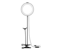 Anillo de luz de 8 pulgadas, trípode extensible y diseño giratorio, perfecto para YouTube, maquillaje y fotografía, con control remoto