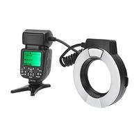 Anillo de luz LED con Anillo, TTL, Forma de Anillo, Flash Macro, Linterna para cámara con función Auxiliar de Enfoque automático, para D7100 D7000 D5200 D5000 D3200 D3100 D90 D300S D600