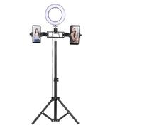Anillo de Luz LED, Luz de Relleno, con Soporte para Teléfono con Trípode para Fotografía en Vivo, Maquillaje, Autorretrato