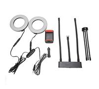 Anillo de luz LED para Selfies de 5 Pulgadas, luz de Relleno Ajustable con trípode, Soporte para teléfono móvil (Tipo de Enchufe USB)