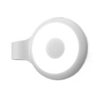 Anillo de luz portátil: fuerte accesorio de base magnética, modo de iluminación blanca suave, forma delgada para viajes, construcción de carcasa de ABS duradera, práctica herramienta de fotografía par