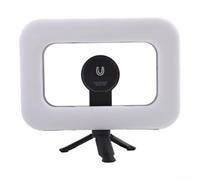 Anillo de luz recargable portátil de 3600 mAh magnético para iPhone para Android Live Streaming Creación de contenido brillo ajustable 17,5 x 25 cm (luz de relleno)