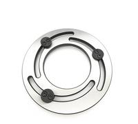 Anillo de mandrinado con mordazas blandas ajustabl Hydraulic Chuck Jaw Boring Truing Tool CNC Lathe 4-15 Inch Three-Claw Four Claws(10-inch Three-claw)