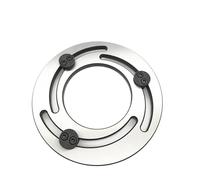 Anillo de mandrinar para mordazas, Mandril hidráulico, anillo formador de mandíbula suave, 4-15 pulgadas, 3 mandíbulas, 4, for torno CNC(10-inch Three-claw)