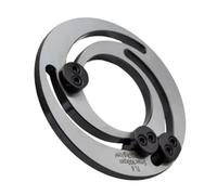 Anillo de mandrinar para mordazas, Portabrocas hidráulico, anillo de perforación 3 mordazas, herramienta torno CNC mandíbula suave ajustable 4-10 pulgadas, 0,005mm(4 Inch)