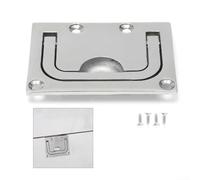 Anillo de mango de elevación para escotilla de cubierta de barco, acero inoxidable 316 de grado marino resistente, 3 x 2.15 pulgadas, 1 o 2 piezas (1 unidad)