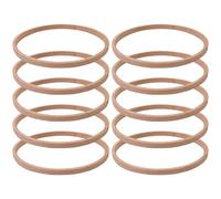 Anillo de - marco, accesorios de manualidades redondos de madera, 10 unidades, herramientas decorativas para casa, salón, estudio, celebraciones