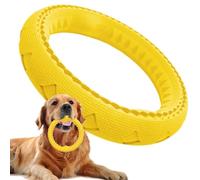 Anillo de masticación interactiva: juguete para perros TPR suave, herramienta de entrenamiento para mascotas | Suave en dientes y encías, perfecto para morder, cazar e ir a buscar, juego