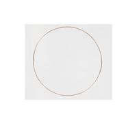 Anillo de metal - Creativ Company - Oro - 20 cm - 3 mm de grosor - Decoración interior