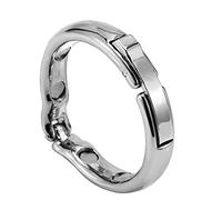 Anillo de metal para prepucio de pene, anillo para glande, anillos para pene con terapia magnética, anillo de corrección de prepucio ajustable de acero inoxidable, juguete sexual para hombres(Ø29mm)