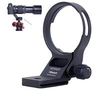 Anillo de montaje de trípode de soporte de lente de metal compatible con Fuji XF 55-200 mm f/3.5-4.8 R LM OIS y Fujifilm XF 70-300 f/4-5.6 R LM OIS WR, soporte de soporte de lente con placa de