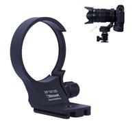 Anillo de montaje de trípode de soporte de lente de metal compatible con Fujifilm XF de 18 a 120 mm F4 LM PZ WR, el soporte inferior es Arca-Swiss Fit placa de liberación rápida para estabilizador de