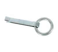 Alberts 204600 Anillo de fijación galvanizado azul para empotrar 170 mm x Ø65 mm