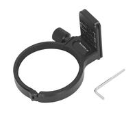 Anillo de Montaje en trípode, Collar de Lente Ligero de aleación de Aluminio con Orificio para Tornillo de 1/4 Pulgadas y 3/8 Pulgadas para Puerto Arca RF70-200 F2.8L