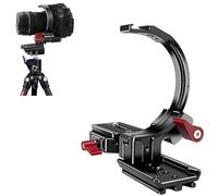 Anillo de montaje para trípode, collar de lente, soporte mágico, compatible con cámara Sony, Canon, Nikon, Fuji, cámara horizontal, vertical, disparo rápido, placa de liberación rápida para abrazadera