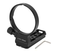 Anillo de Montaje para trípode con Collar de Lente, Soporte de Base para trípode de Aluminio Arca con Placa de liberación rápida de 80 mm para Lentes de cámara Z 24 a 200 mm F46.3