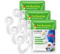 Anillo de nariz de aceite esencial, anillo de aceite esencial, anillos de la nariz del cuerpo natural del cuerpo, quemadura de grasa rápida, suave y cómodo, ponte en forma en 3-6 semanas (3set)