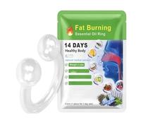 Anillo de nariz de aceite esencial, anillo de aceite esencial, anillos de la nariz del cuerpo natural del cuerpo, quemadura de grasa rápida, suave y cómodo, ponte en forma en 3-6 semanas (1set)