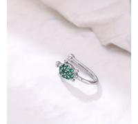 Anillo de nariz de bonita con circonitas sintéticas micro-, joyería sin perforación, pinza de nariz de marina, anillo de nariz, adorno de nariz para mujer