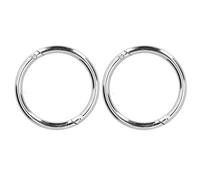 Anillo de Nariz de Ganado, 2 uds De Anillos de Nariz de Toro de Acero al Carbono, Equipo de Destete Ganado Agrícola, Equipo de Punta de Toro, Herramienta de Clip para Animales Veterinarios Accesorio