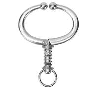 Anillo de Nariz de Ganado, Abrazadera Esférica de Acero Inoxidable para Nariz de Ganado, Alicate de Nariz de Resorte de Vaca Ingrávido para Granja (-3111210381113)