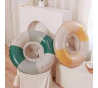 Anillo de natación de niños - Mini Float de piscina, tubo inflable | Colorido juguete de agua, accesorio de vacaciones de verano, uso en zonas de remo y piscinas de jardín para la confianza de la nata