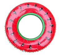 Anillo de natación de sandía - Tubo inflable Flotador de piscina | Mini Fruit Pattern Circle, PVC Water Toy con estilo aleatorio para adultos Beach Party Swimming Lake y Summer Holiday U