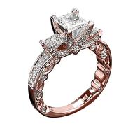 Anillo de nudo de amor, anillo exquisito y popular, joyería de moda, accesorios populares, anillos de anime para hombre, 8, Metal, Sin piedras preciosas