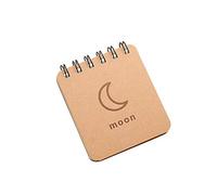 Anillo de papel kraft Anillos Tarjetas de estudio Grabación en flash Tarjeta Memo Bloc de notas Pequeños cuadernos, novedadesDurabilidad