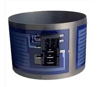 Anillo de película gruesa para ciclo de calentamiento de lavavajillas Siemens/Bosch (2080 W, 230 V, 75 x 55 mm)
