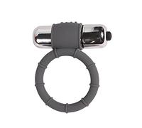 Anillo de Pene de Silicona,Estimulador Masculino para Prolongar Placer,Masajeador Hombre de Silicona Médica,Anillo de Martillo con Mini Vibrador de Bala Vibrante Juguete Sexual Masculino Masturbandose