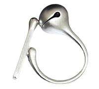 Anillo de pescado de madera para aliviar el estrés, anillos sensoriales para dedos, apertura ajustable, anillo de ansiedad para adultos, anillos sensoriales para meditación y relajación, talla única