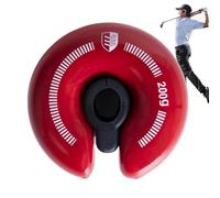 Anillo de peso para swing de golf, aleación de aluminio, para entrenamiento de swing de golf, anillo de calentamiento ajustable para palo de golf, herramienta de ayuda de práctica de swing para