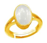 Anillo de piedra lunar original de 9,25 ratti de 8,38 quilates, certificado sin calentar, sin tratar, calidad A+, piedra lunar natural, B0CVVT9P-1D