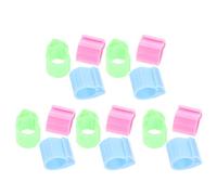 Anillo de piernas de pájaro, Pack De 20 Anillos Identificadores De Aves Multicolor 2.00X1.50X1.50cm(As Shownx2pcs,2X1.5X1.5CMx5pcs)