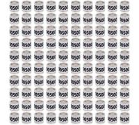 Anillo de piernas de pájaro, Paquete de 100 Anillos Blancos for Patas de Paloma numerados de 1x1cm, Bandas for piernas for identificación de Aves