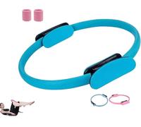 Anillo de pilates para entrenador de fitness, 2025 Pilates Circle, 14,96 pulgadas, anillos de yoga Magic Circle con asas dobles acolchadas, para brazos tonificados, piernas para hombres y mujeres