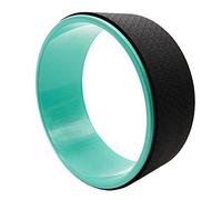 Anillo de Pilates, Yoga Pilates Círculo Cintura Culturismo Gimnasio Entrenamiento de Espalda Rueda Anillo Rodillo Fuerte Camilla Equilibrio Acceso(Black)