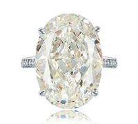 Anillo de plata de ley con corte de hielo, elegante regalo de joyería para mujer, 7