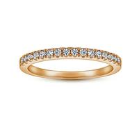 Anillo de plata de ley para mujer, delicado anillo de circonita cúbica para ocasiones especiales, 7