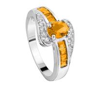 Anillo de plata para el día de la madre, anillo de compromiso para mujer, aniversario, boda, anillo de promesa, anillo de calma para la ansiedad, 7, Aleación de aluminio, Sin piedras preciosas