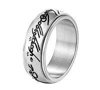 Anillo de poder para hombres y mujeres del Señor de los Anillos, Metal, no conocido